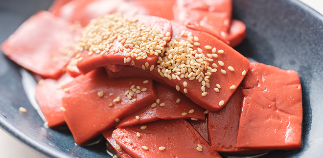 写真：赤こんにゃく